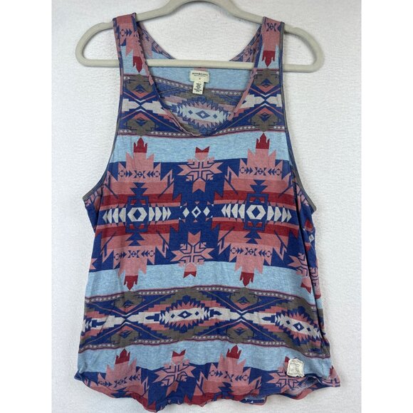 Ralph Lauren Denim & Supply Tribal Tank Mens Sz Small Aztec Southwestern Shirt - Picture 2 of 8